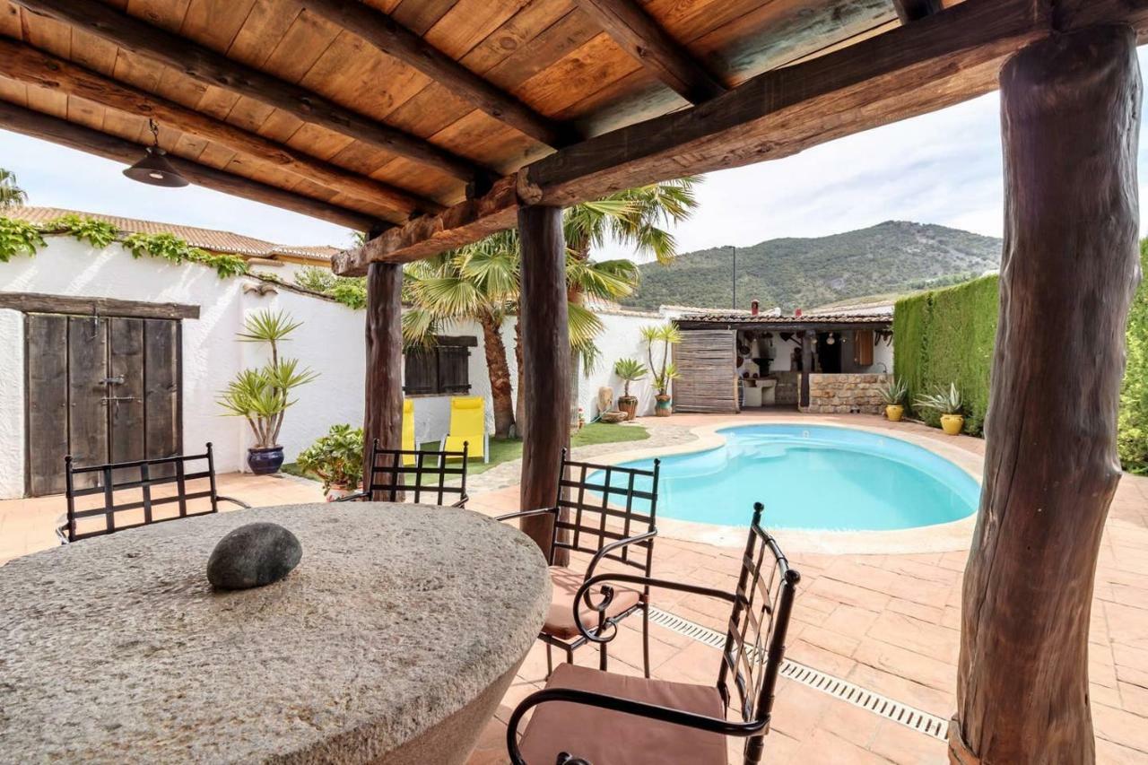 Encantadora casa con piscina privada y chimenea El El Padul Exterior foto